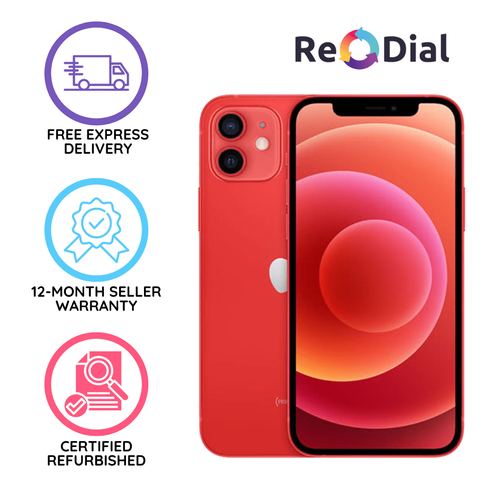 Refurbished Apple iPhone 12 - Acceptable Condition - ReDial Refurbished Apple iPhone 12 - Acceptable Condition - ReDial